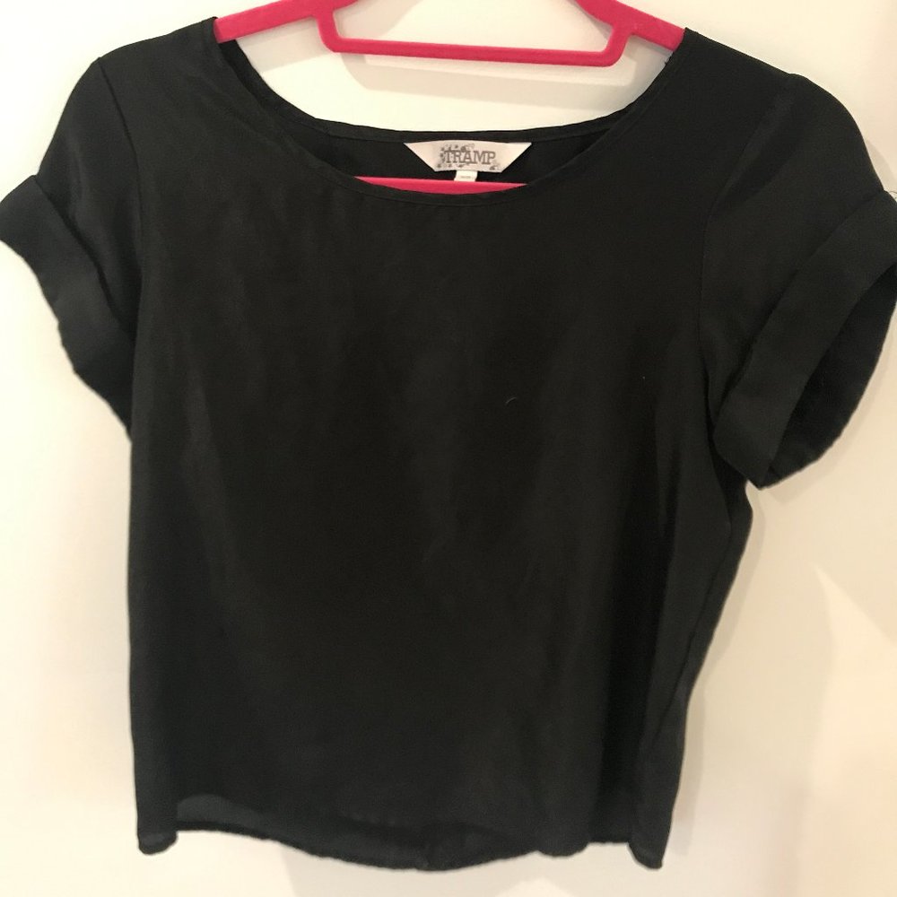 Women's Black Blouse